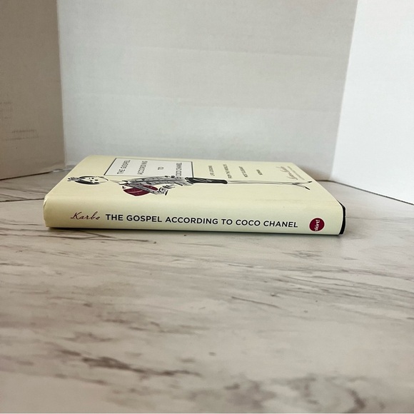 The Gospel According to Coco Chanel Hard Cover Book 8" X 5.5" By Karen Karbo - Picture 5 of 13